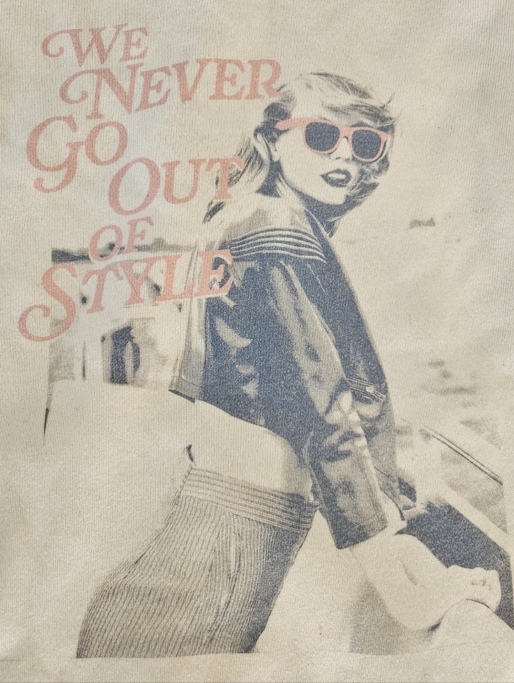 Taylor Swift Graphic 1989 Hoodie  "We Never Go Out of Style"